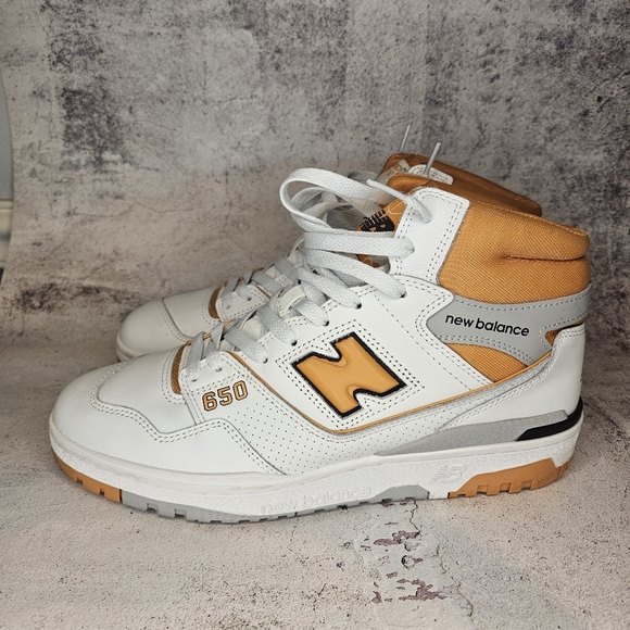 New Balance 650R Caryon High / Mens Size 10 / Colorway - White & Orange - Picture 8 of 10